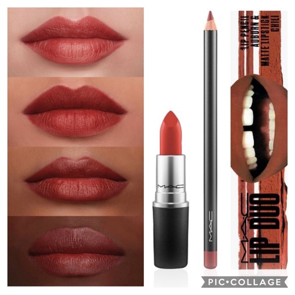 Mac Cosmetics Makeup Mac Lip Duo Chiliauburn Poshmark M·a·c lip duos are here again! mac lip duo chili auburn